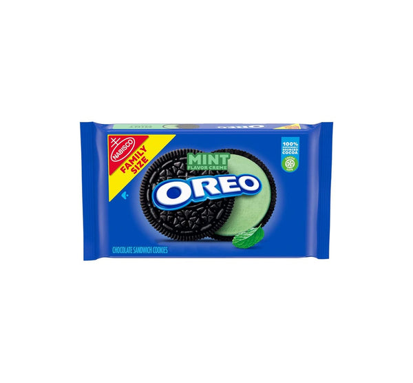 Galletas Oreo Sabor Menta – Tamaño Familiar