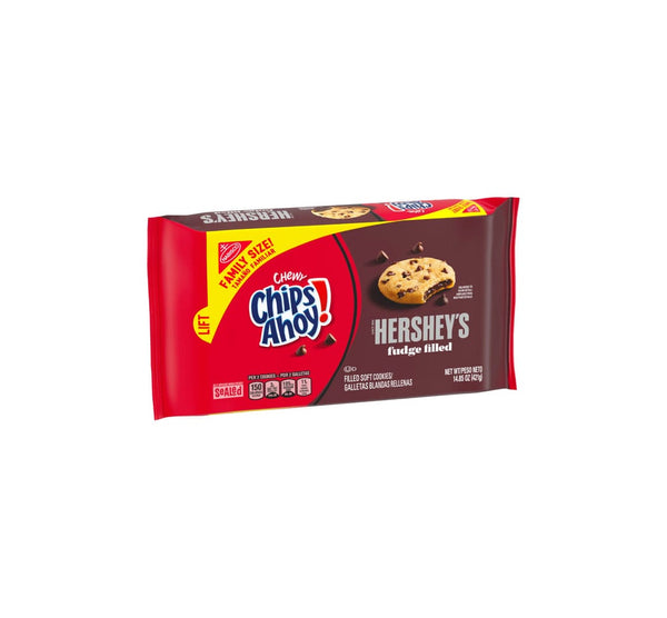Chips Ahoy! Chewy with Hershey’s Fudge Filling – Family Size