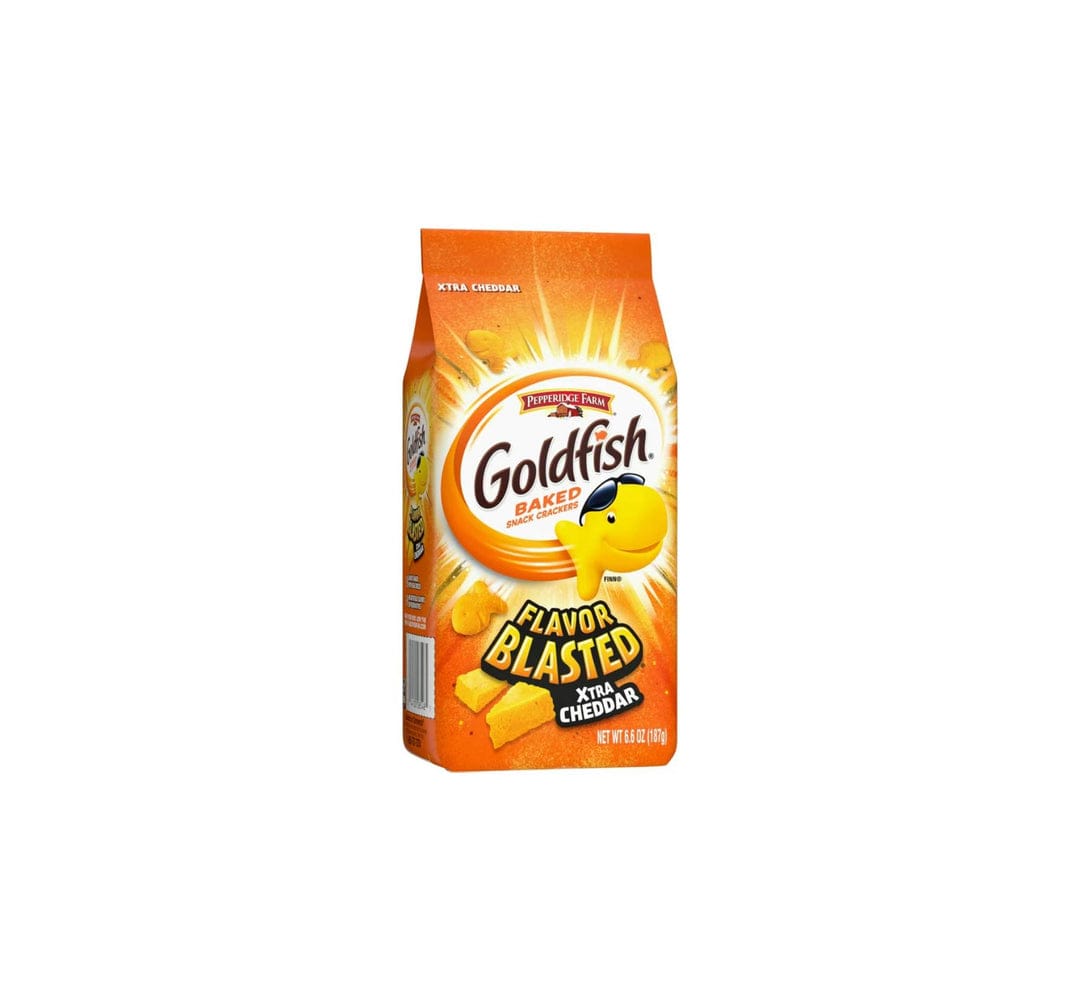 Galletas Goldfish Horneadas Sabor Queso Cheddar Extra