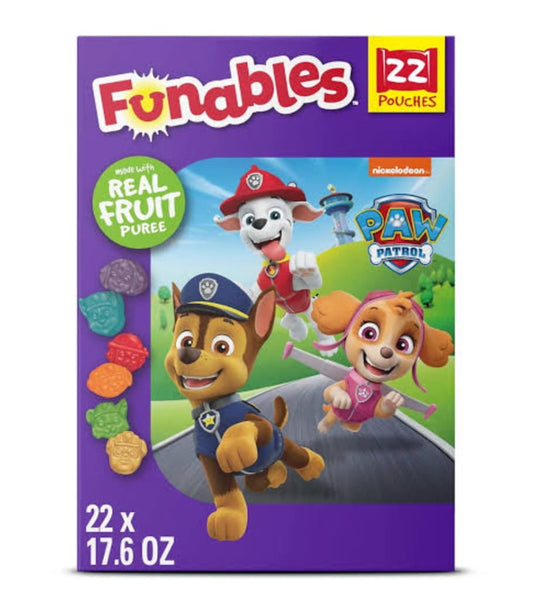 Dulces de Fruta Funables Paw Patrol