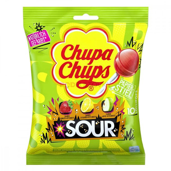 Chupa Chups Sour Paletas Ácidas Surtidas