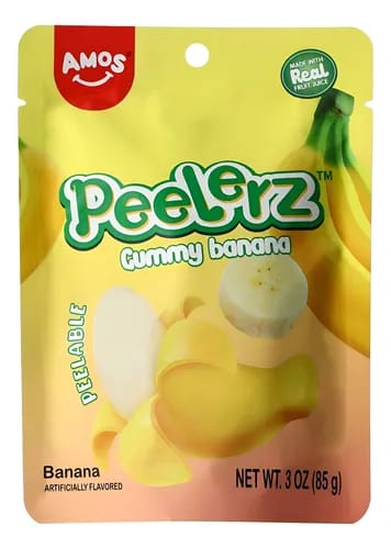Amos Peelerz Gummy Banana 85 g