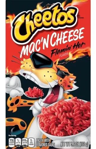 Cheetos Mac’n Cheese Sabor Flamin’ Hot