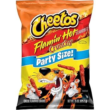 Cheetos Flamin’ Hot Crunchy Tamaño Fiesta